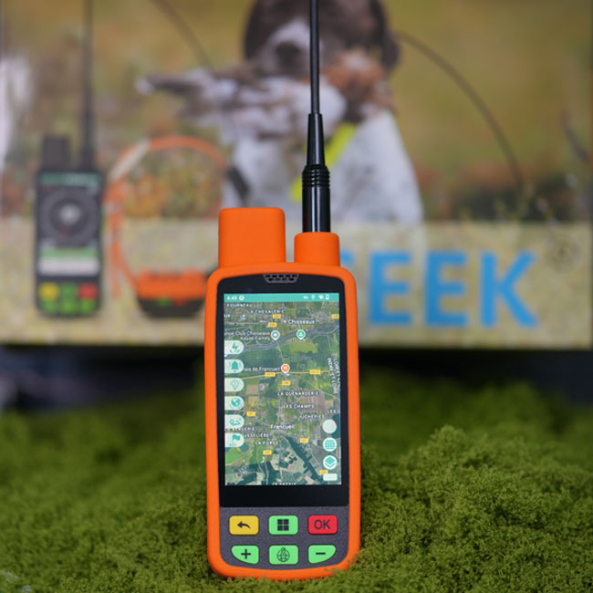 GPS pour chien eSEEK – Centrale + 1 Collier