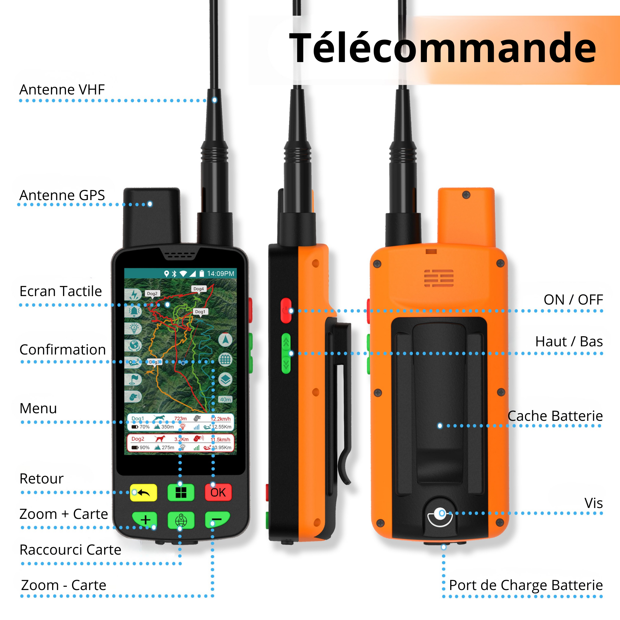 Centrale GPS eSEEK – Unité seule